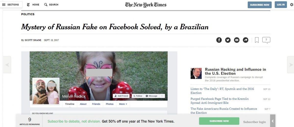 Perfil falso que abalou eleição nos EUA usou foto de jundiaiense