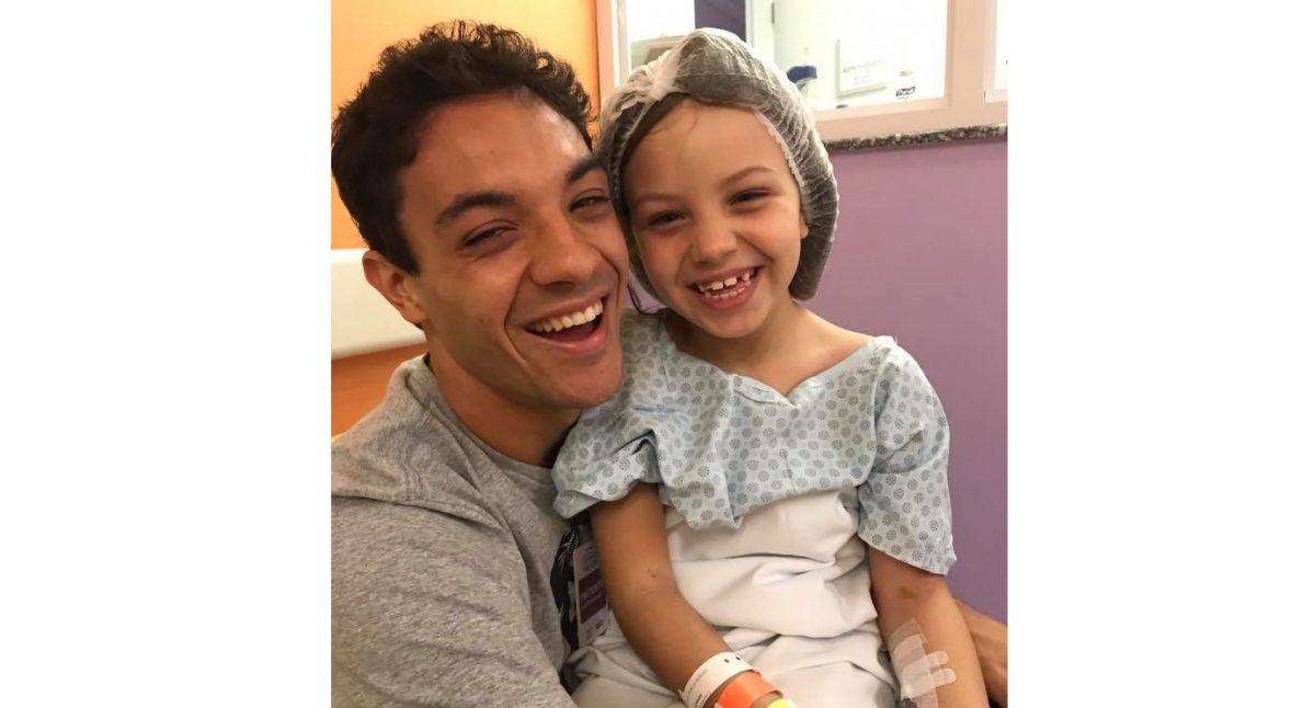 Cirurgia de Maria Eduarda é um sucesso