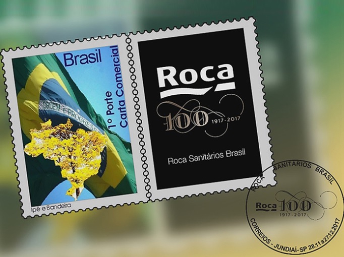  Roca faz 100 anos e ganha selo postal em Jundiaí