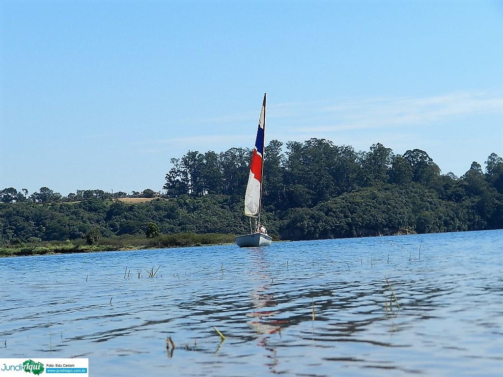 Com o pessoal de Velas do Japi curtindo a represa