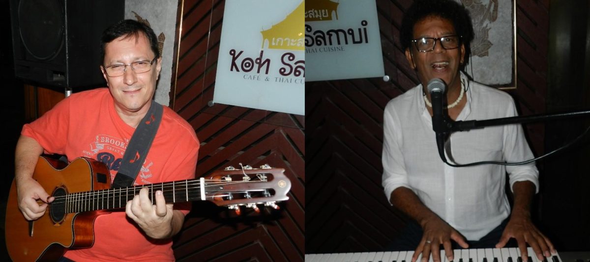 Décio Scalle e Renato Viana nesta quinta no Koh Samui