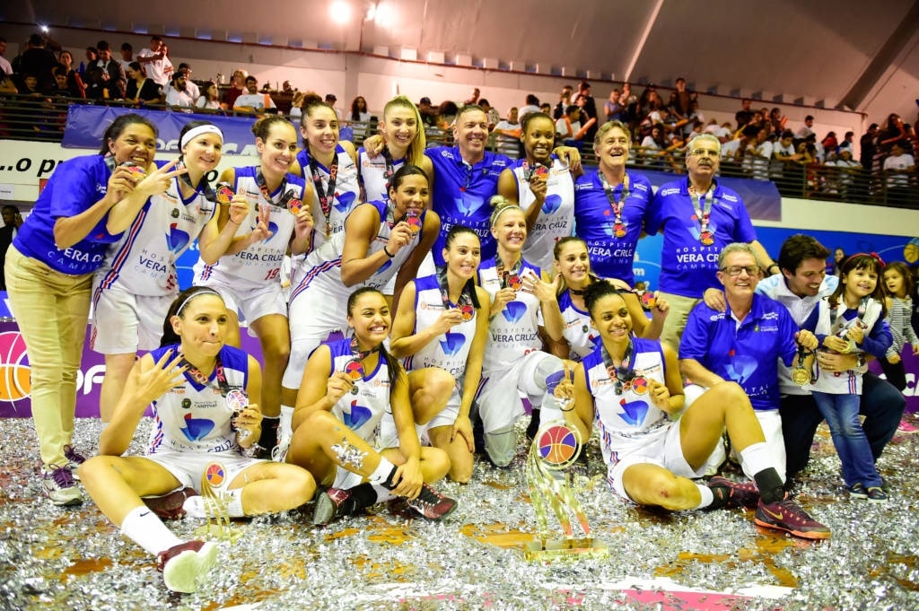 Borracha é campeão da 1ª Liga de Basquete Feminino