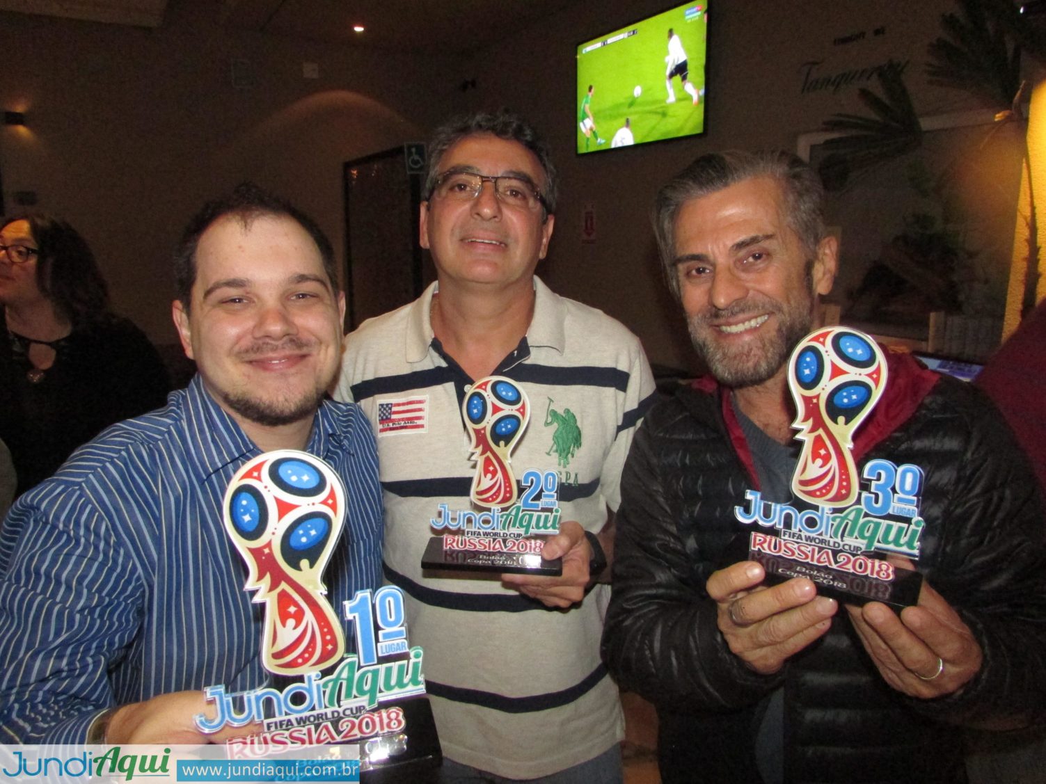  Festa para os vencedores do Bolão da Copa do JundiAqui
