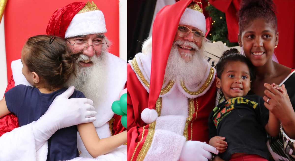 Um é Rolando e outro Francisco, mas pode chamar de Paipai Noel