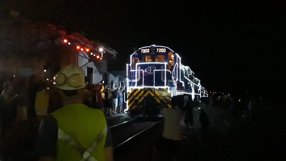  Ruínas da Estaçãozinha ganham festa para chegada do Trem Iluminado