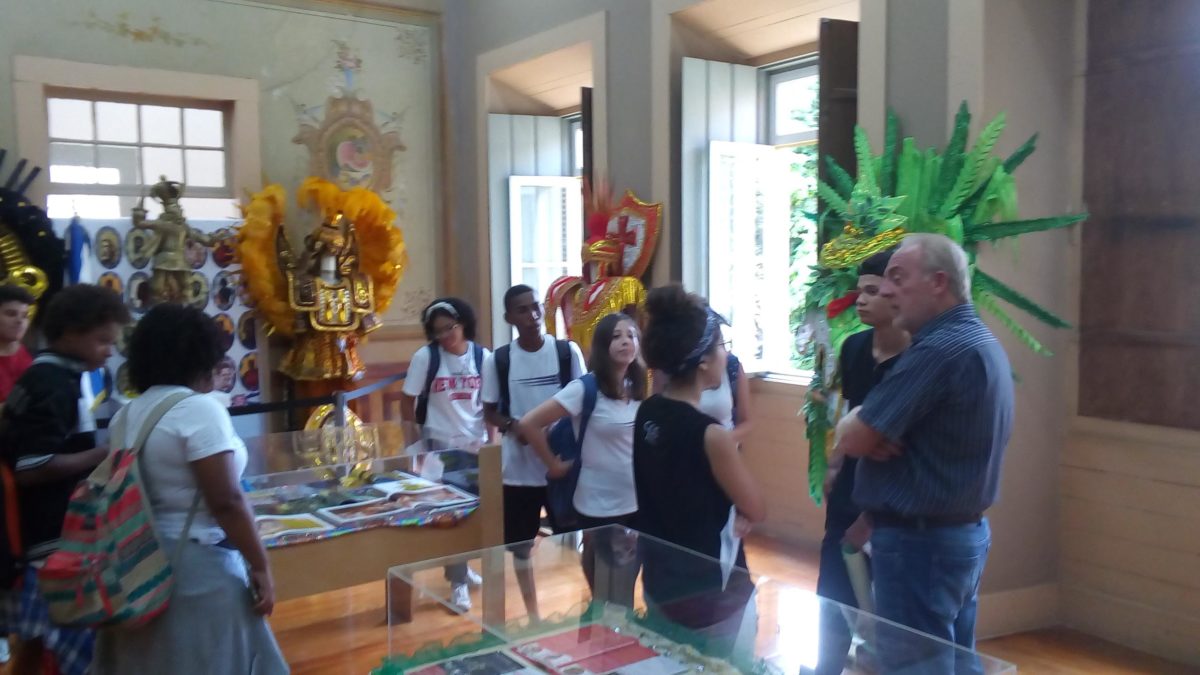 Ainda tem Carnaval rolando, pelo menos no museu