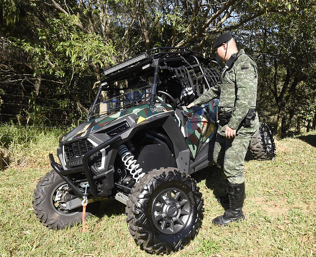 Patrulhamento da Serra do Japi ganha quadriciclo e picape