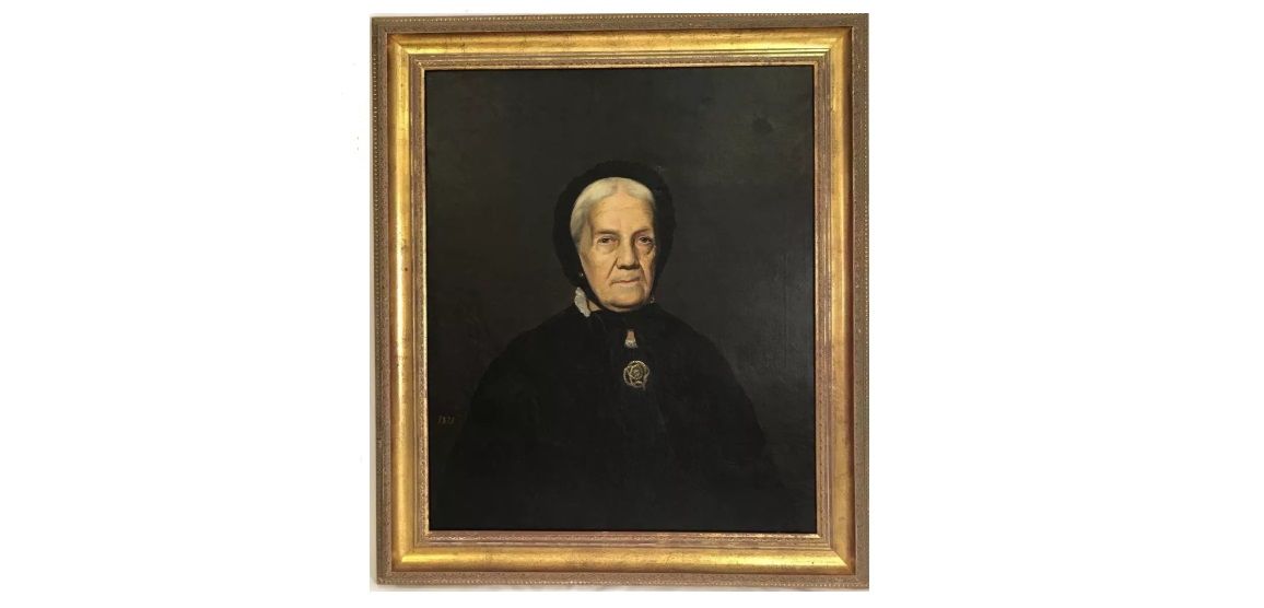 Quadro de 1873 da 1ª Baronesa de Jundiahy está à venda por R$ 9,7 mil