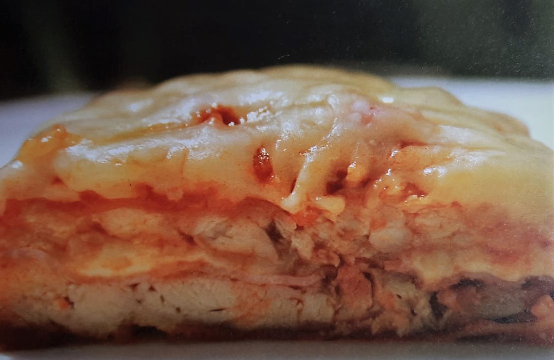 Filé de sobrecoxa à parmegiana