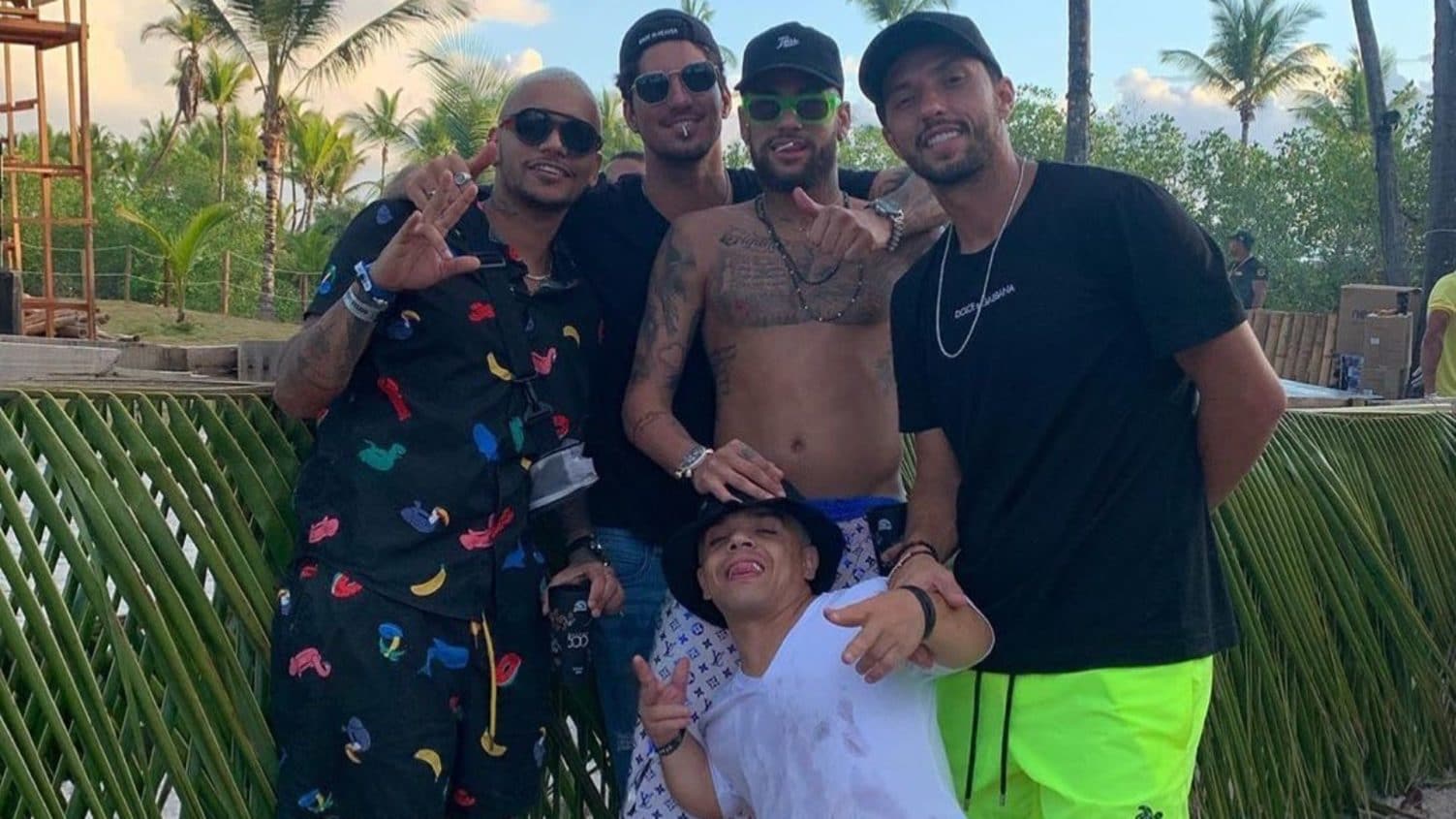  Jundiaiense Nenê curte férias com Neymar