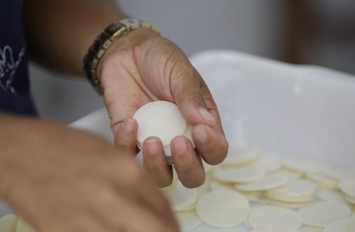 A mulher que fabricava hóstias