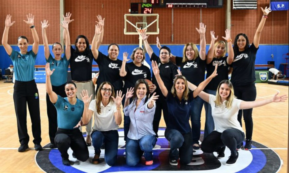  Jundiaienses no 1º jogo da história da NBB com arbitragem 100% feminina