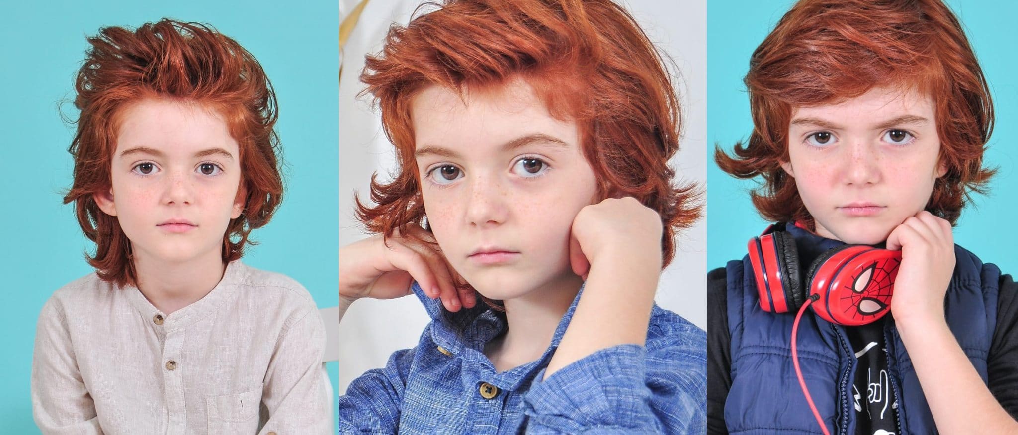 O ruivinho Davi Vecchi é finalista de concurso fotográfico de moda