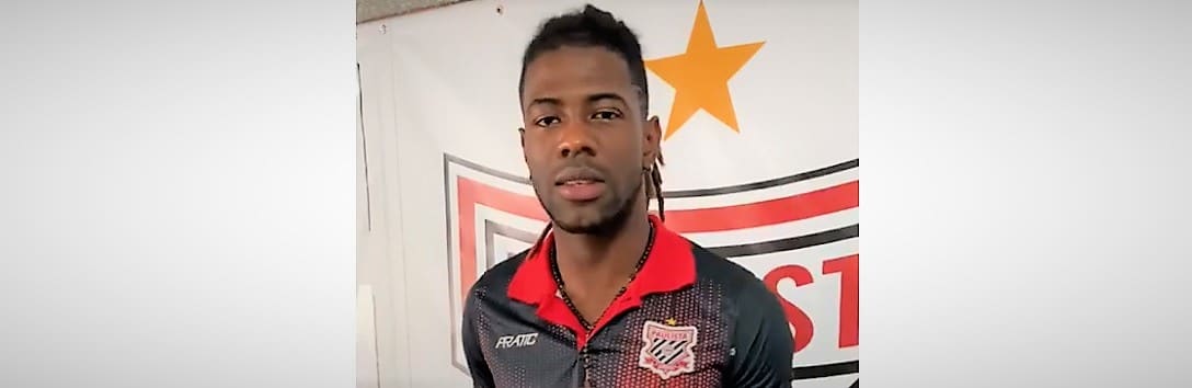 Haitiano grandalhão é aposta do Paulista no ataque
