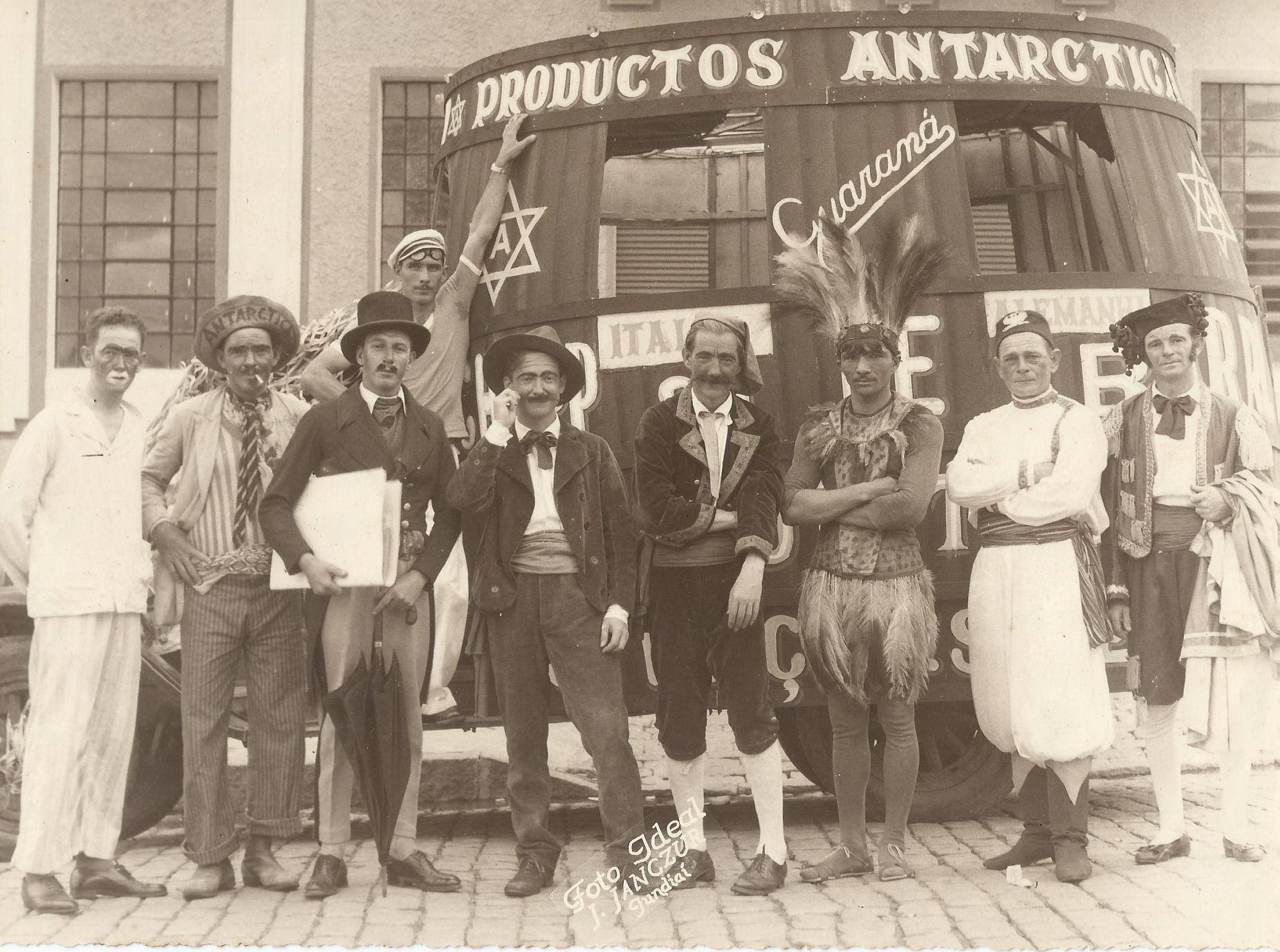  Carnaval de Jundiahy já merecia foto em 1928