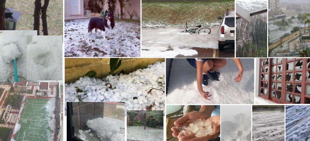 Granizo: a surpreendente natureza que mexe com o jundiaiense