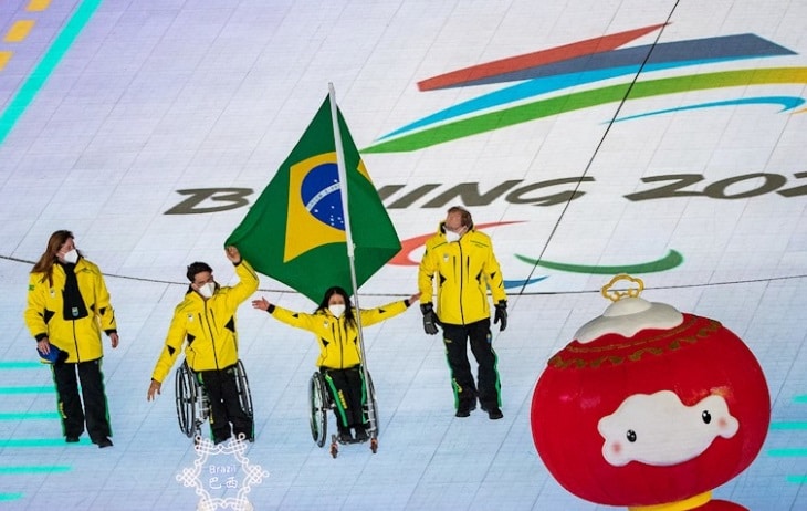  A vez de Cristian Ribera, porta-bandeira do Brasil, nos Jogos de Inverno