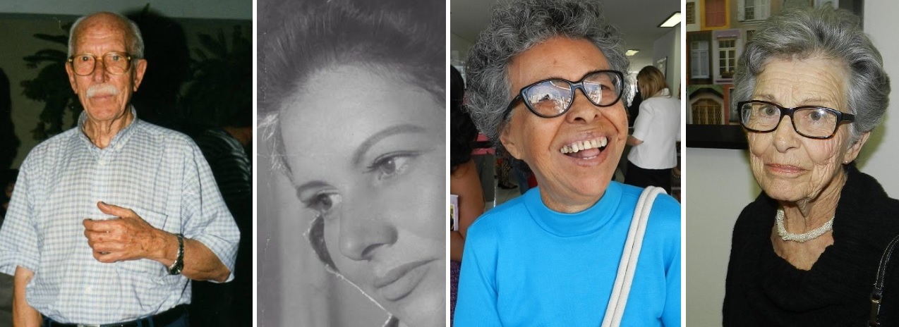 4 notáveis homenageados no Centro das Artes