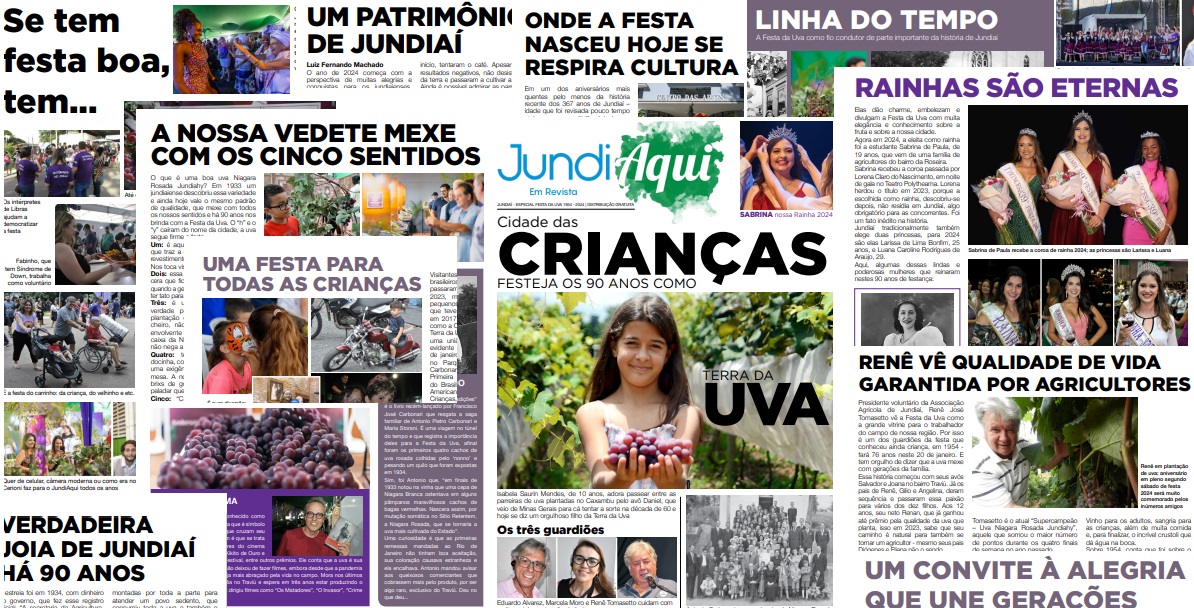 Veja a Revista 90 Anos de Festa da Uva