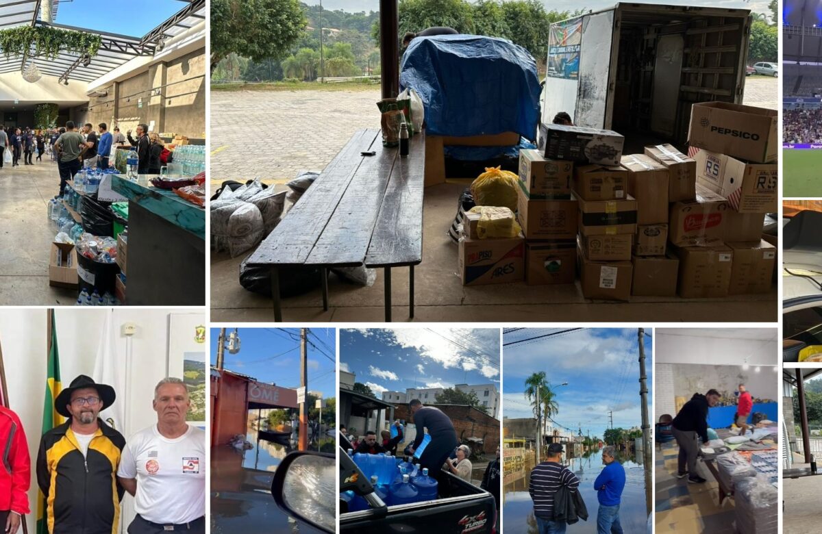 Jundiaienses solidários com Rio Grande do Sul