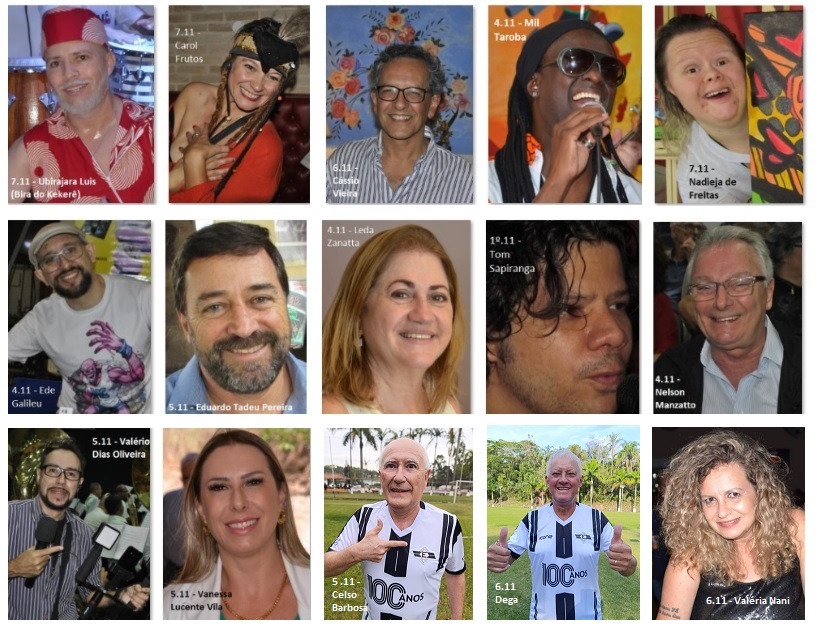 Aquiversários de novembro chegam com tudo