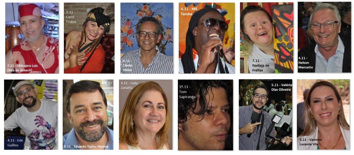  Aquiversários 1 a 7 de novembro: parabéns a você…