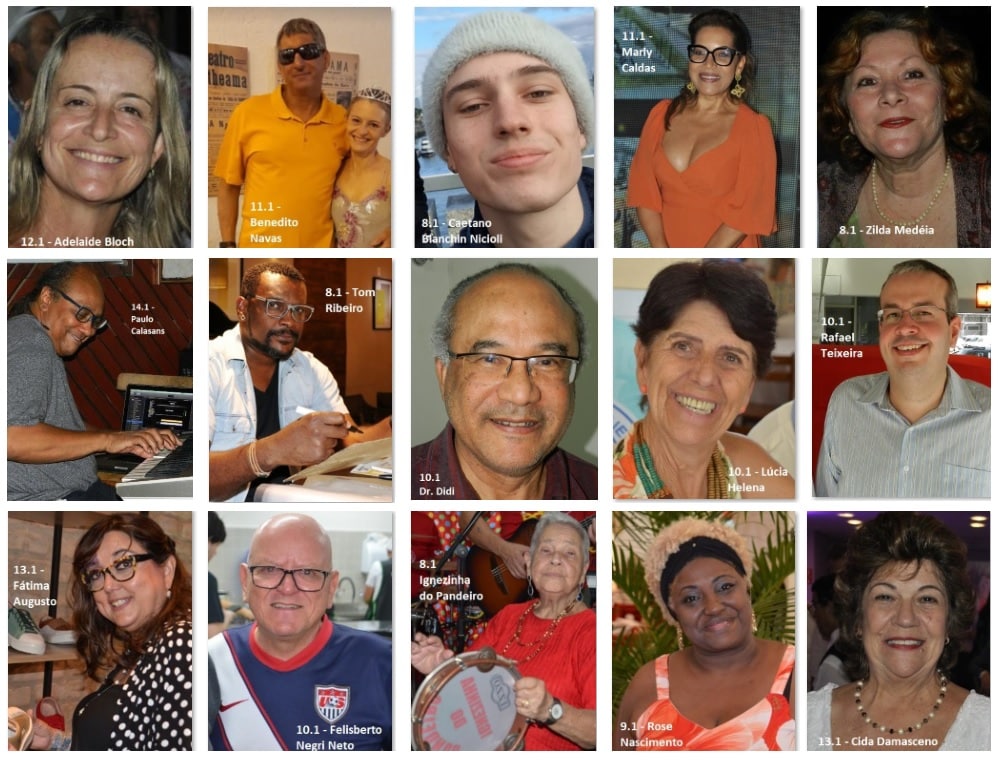 De 8 a 14 é folia na batida do pandeiro