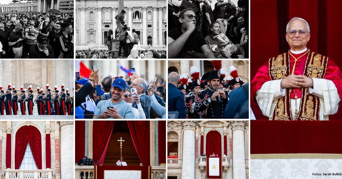 Sarah Bulhões e a emoção de fotografar o novo Papa