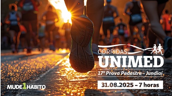  Dia 31 tem Prova Pedestre Unimed
