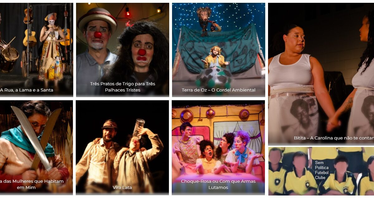 Temporada de teatro em festival