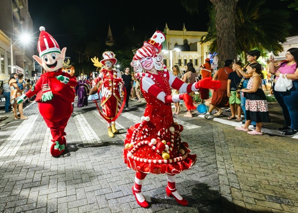 Quinta de Parada de Natal no Centro