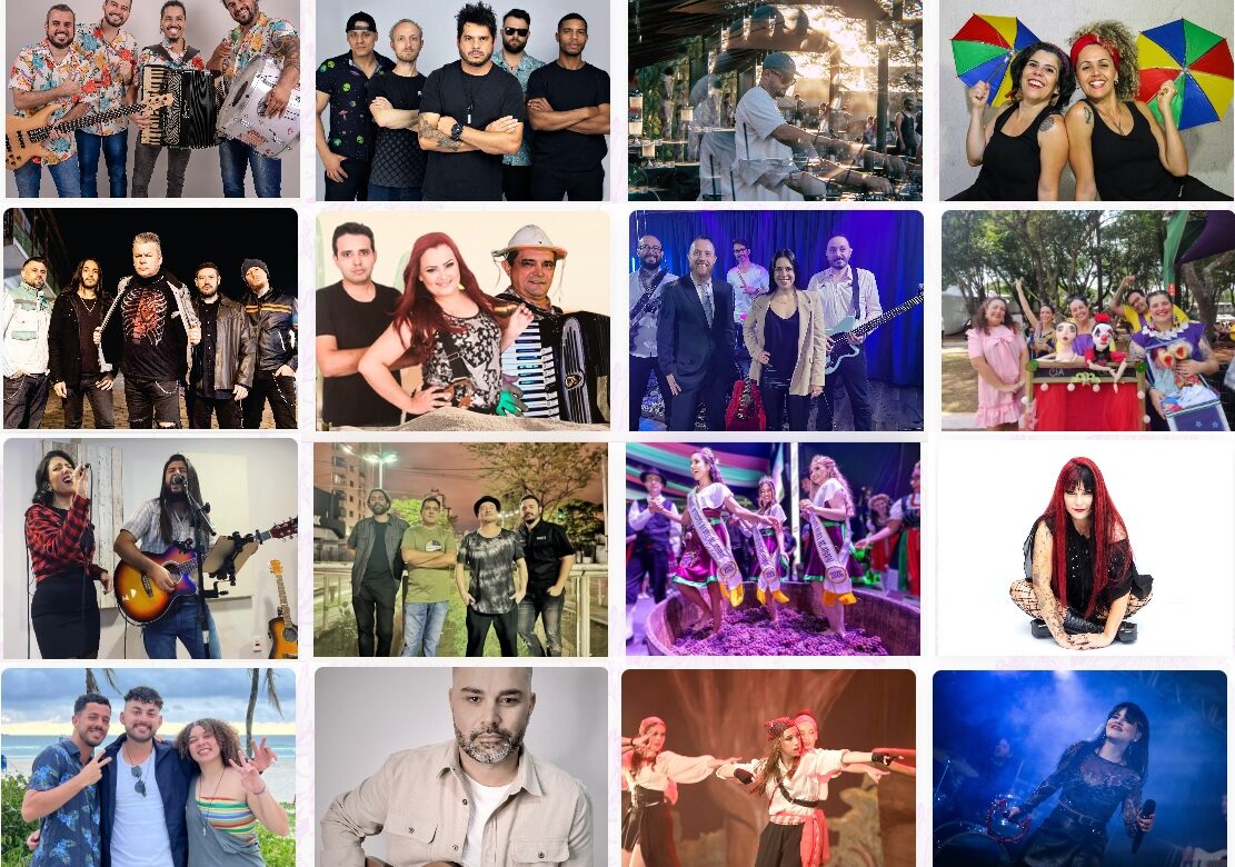 Todas as atrações de 6 a 8