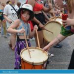 Carne com Queijo em desfile