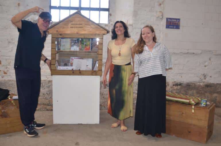 Tem casinha de livros jundiaienses